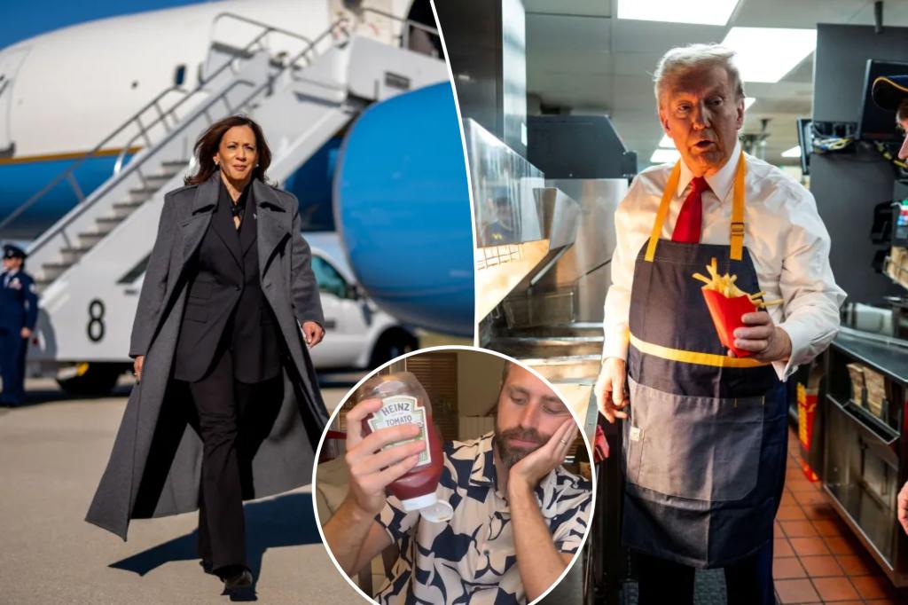 For a day I tried to eat like Donald Trump and Kamala Harris